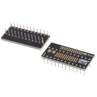 Winslow Straight Through Hole Mount 2.54 mm Pitch IC Socket Adapter SOIC to DIP W9507RC