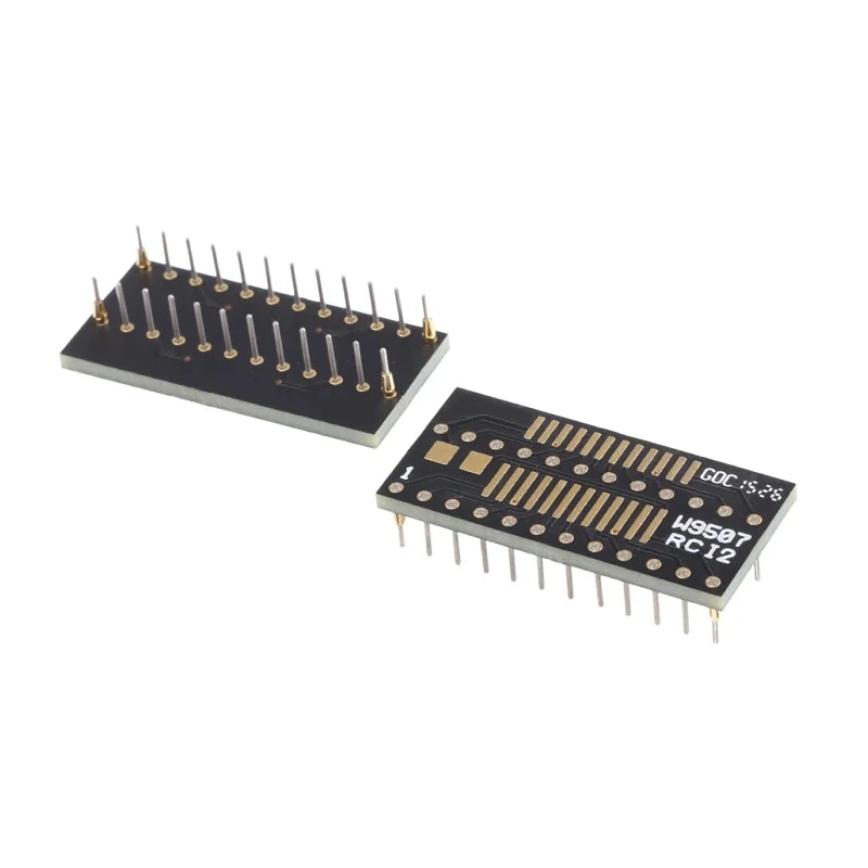 Winslow Straight Through Hole Mount 2.54 mm Pitch IC Socket Adapter SOIC to DIP W9507RC