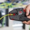 Knipex Self-Adjusting Wire Stripper Insulated Handle Multi-Core Single Core 0.03 to 10 mm² 200mm Overall 12 40 200
