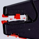 Knipex Self-Adjusting Wire Stripper Insulated Handle Multi-Core Single Core 0.03 to 10 mm² 200mm Overall 12 40 200