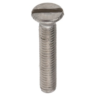 RS PRO Slot Countersunk Stainless Steel Machine Screw M3 Thread 16 mm Length 158-3354