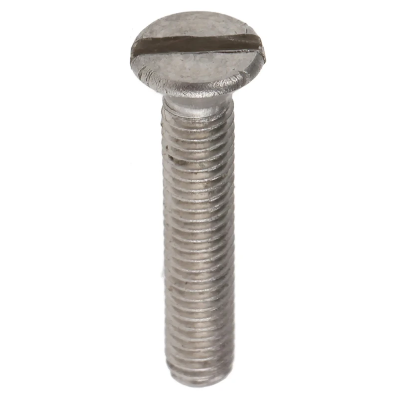 RS PRO Slot Countersunk Stainless Steel Machine Screw M3 Thread 16 mm Length 158-3354