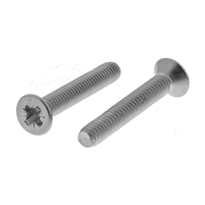 RS PRO Pozidriv Countersunk Stainless Steel Machine Screw 25 mm M4 158-3641