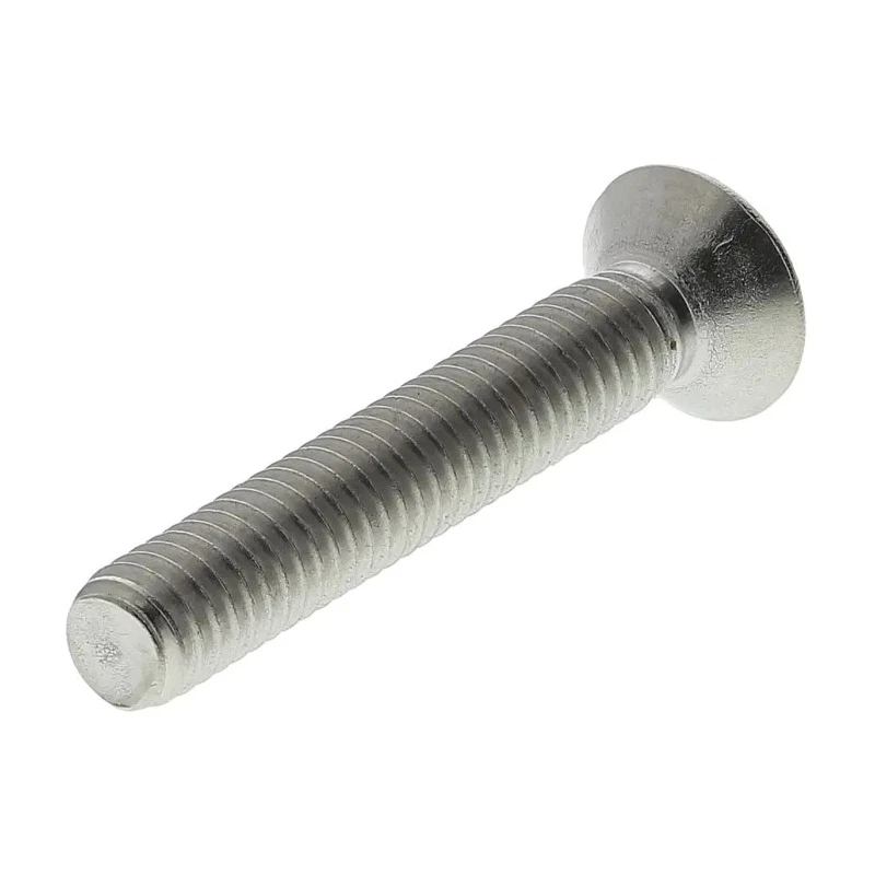 RS PRO Pozidriv Countersunk Stainless Steel Machine Screw 25 mm M4 158-3641