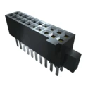 Samtec SFM Series Straight Surface PCB Socket, 10-Contact, 2 Row, 1.27 mm Pitch, 3.2A, 250V Solder Mount SFM-105-02-L-D-A