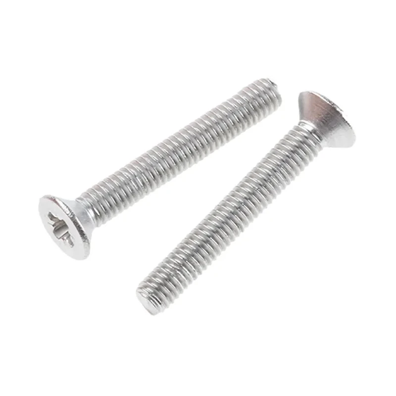 RS PRO Pozidriv Countersunk Stainless Steel Machine Screw 20 mm M3 158-3590