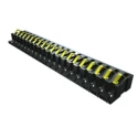 Samtec SIB Series Straight Surface PCB Header 10 Contacts 2.54 mm Pitch 1 Row Shrouded SIB-110-02-F-S-LC