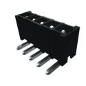 Samtec IPBT Series Right Angle Through Hole PCB Header, 2 Contacts, 4.19 mm Pitch, 1 Row, Shrouded IPBT-102-H1-T-S-RA-K
