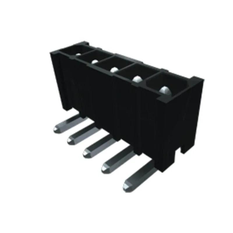Samtec IPBT Series Right Angle Through Hole PCB Header, 2 Contacts, 4.19 mm Pitch, 1 Row, Shrouded IPBT-102-H1-T-S-RA-K