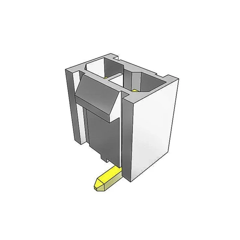 Samtec Male Crimp Connector Housing 4.19 mm Pitch 8 Way 2 Row Straight IPBD-04-D