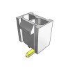 Samtec Male Crimp Connector Housing 4.19 mm Pitch 8 Way 2 Row Straight IPBD-04-D