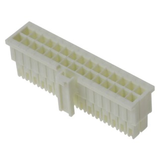 Samtec IPD1 Male Crimp Connector Housing 2.54 mm Pitch 30 Way 2 Row Straight 