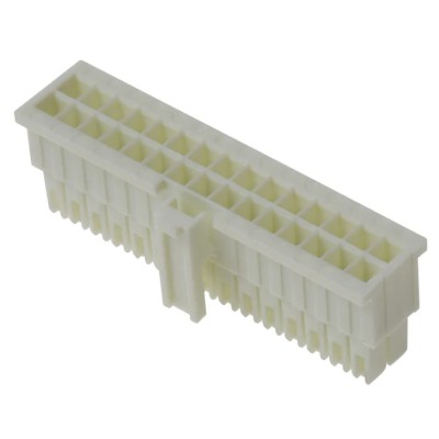 Samtec IPD1 Male Crimp Connector Housing 2.54 mm Pitch 30 Way 2 Row Straight 
