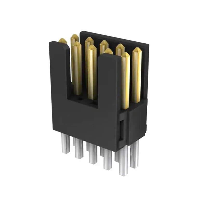 Samtec FTSH Series Straight Surface Pin Header, 10 Contact, 1.27 mm Pitch, 2 Row, Unshrouded FTSH-105-01-F-D-K