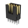 Samtec FTSH Series Straight Surface Pin Header, 10 Contact, 1.27 mm Pitch, 2 Row, Unshrouded FTSH-105-01-F-D-K