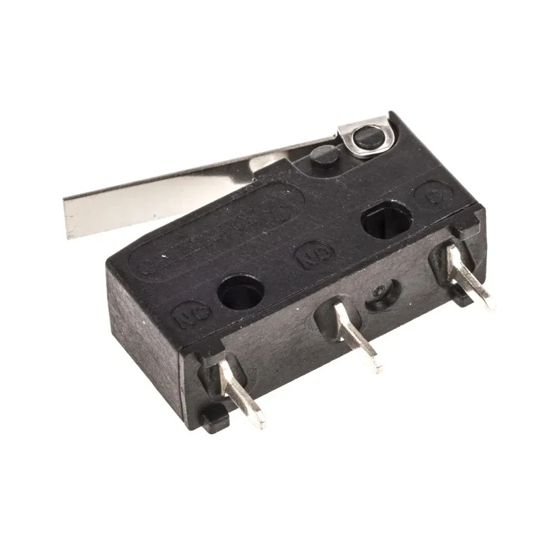 ZF Short Lever Micro Switch Solder Terminal 6A 250V AC SPDT IP50 DB1C-C1LB