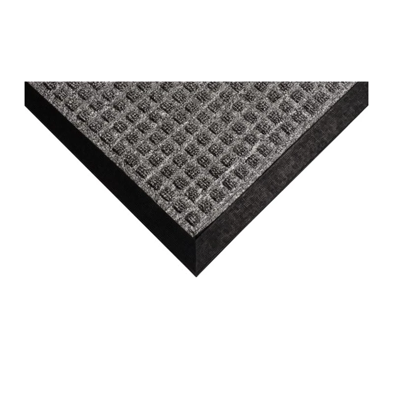 RS PRO Entrance Mat Waffle, Indoor Use, Grey 600mm Width x 900mm Length x 7mm Thickness 159-6179