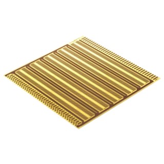 RS PRO Breadboard Prototyping Board 1.6 mm Thickness 203.3 mm Length 194.31 mm Width 159-6209