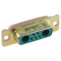 Amphenol Communications Solutions 7 Way Straight Panel Mount Female D-Sub Connector 300V, 7.5A DAM7W2SN