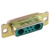 Amphenol Communications Solutions 7 Way Straight Panel Mount Female D-Sub Connector 300V, 7.5A DAM7W2SN