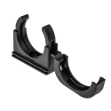 PMA Black Polyamide 66 Cable Mount Clip 36mm Nominal Size M40 Thread BFH-36-0