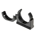 PMA Black Polyamide 66 Cable Mount Clip 36mm Nominal Size M40 Thread BFH-36-0