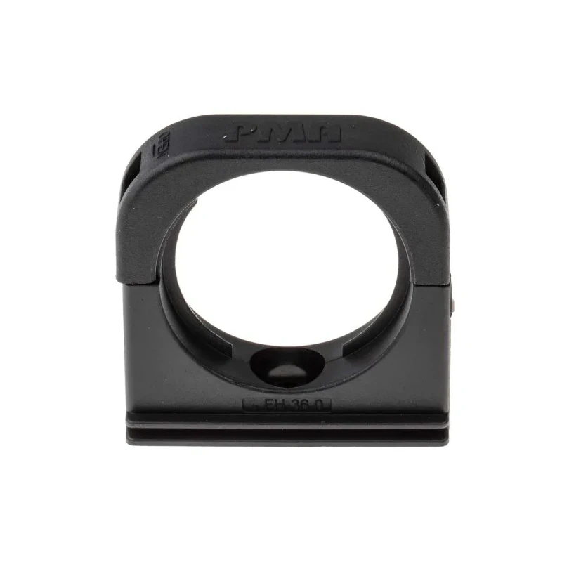 PMA Black Polyamide 66 Cable Mount Clip 36mm Nominal Size M40 Thread BFH-36-0