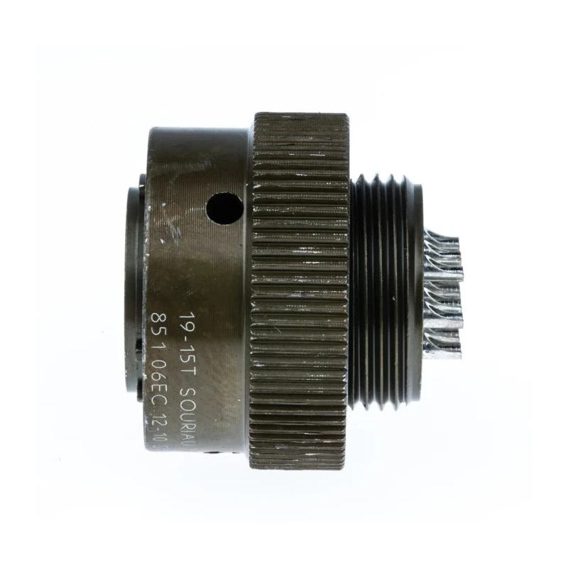 Souriau Sunbank by Eaton MIL Spec Circular Connector 10 Way Cable, Copper Alloy Straight, Male-Female, 500V 85106EC1210S50
