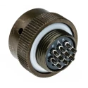 Souriau Sunbank by Eaton MIL Spec Circular Connector 10 Way Cable, Copper Alloy Straight, Male-Female, 500V 85106EC1210S50