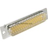 HARTING D-Sub 50 Way Straight 2.77 mm Pitch Panel Mount D-Sub Connector Male 09670505604