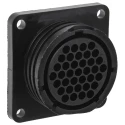 TE Connectivity Circular Connector Panel Mount Socket Female 37 Contacts 250V CPC Series 206306-1
