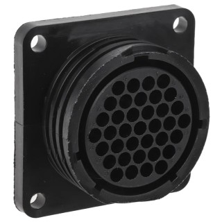 TE Connectivity Circular Connector Panel Mount Socket Female 37 Contacts 250V CPC Series 206306-1