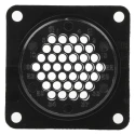TE Connectivity Circular Connector Panel Mount Socket Female 37 Contacts 250V CPC Series 206306-1