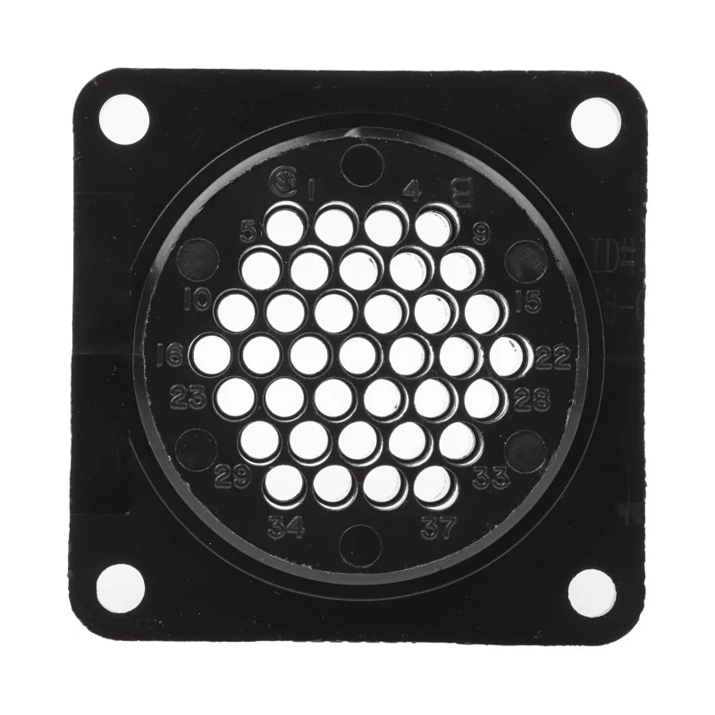 TE Connectivity Circular Connector Panel Mount Socket Female 37 Contacts 250V CPC Series 206306-1