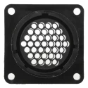 TE Connectivity Circular Connector Panel Mount Socket Female 37 Contacts 250V CPC Series 206306-1