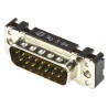 HARTING 15 Way Straight 2.74 mm Pitch Through Hole D-Sub Connector with M3 Threaded Insert Male 09652217701
