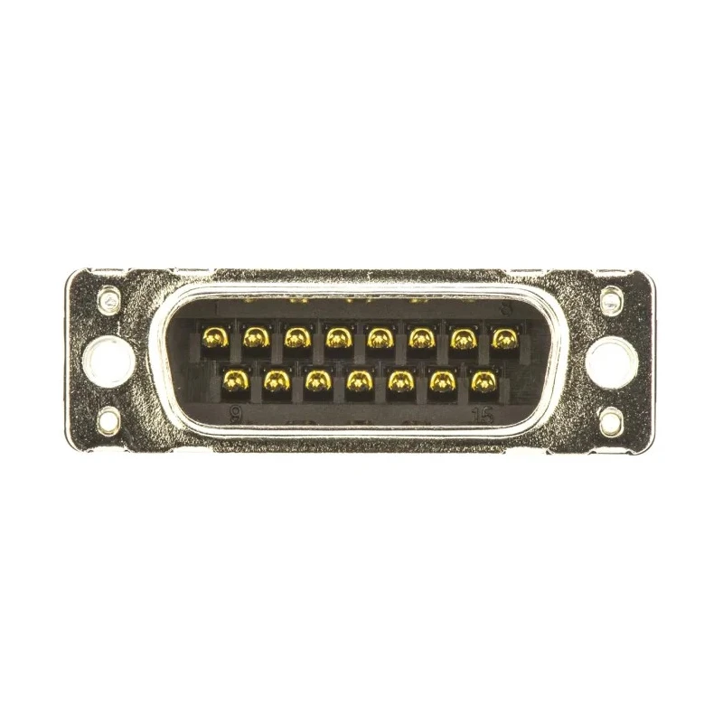 HARTING 15 Way Straight 2.74 mm Pitch Through Hole D-Sub Connector with M3 Threaded Insert Male 09652217701