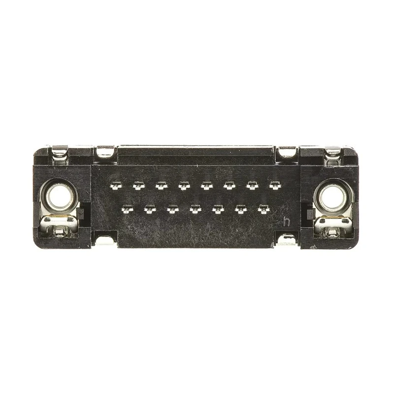 HARTING 15 Way Straight 2.74 mm Pitch Through Hole D-Sub Connector with M3 Threaded Insert Male 09652217701