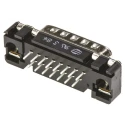 HARTING 15 Way Straight 2.74 mm Pitch Through Hole D-Sub Connector with M3 Threaded Insert Male 09652217701