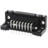 HARTING D-Sub 15 Way Right Angle 2.74 mm Pitch Through Hole D-Sub Connector with Board Lock Female 09662527611