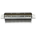 TE Connectivity Mini-Spring PCB Socket Female, 7.5A Current, 19-25 AWG Wire Size, Straight Orientation, Gold Plated 380598-1
