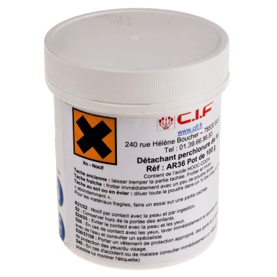 CIF Ferric Chloride Stain Remover Powder for PCB and Equipment Cleaning AR36