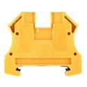 Weidmüller 2-Way WPE 10 Earth Terminal Block, 10mm² Cable CSA, 16AWG and 6 AWG Wire, Screw Terminal, Wemid 1010300000