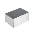 RS PRO Silver Die Cast Aluminium Enclosure, IP54 Rated, 121 mm Length, 95 mm Width, 61 mm Height IP54