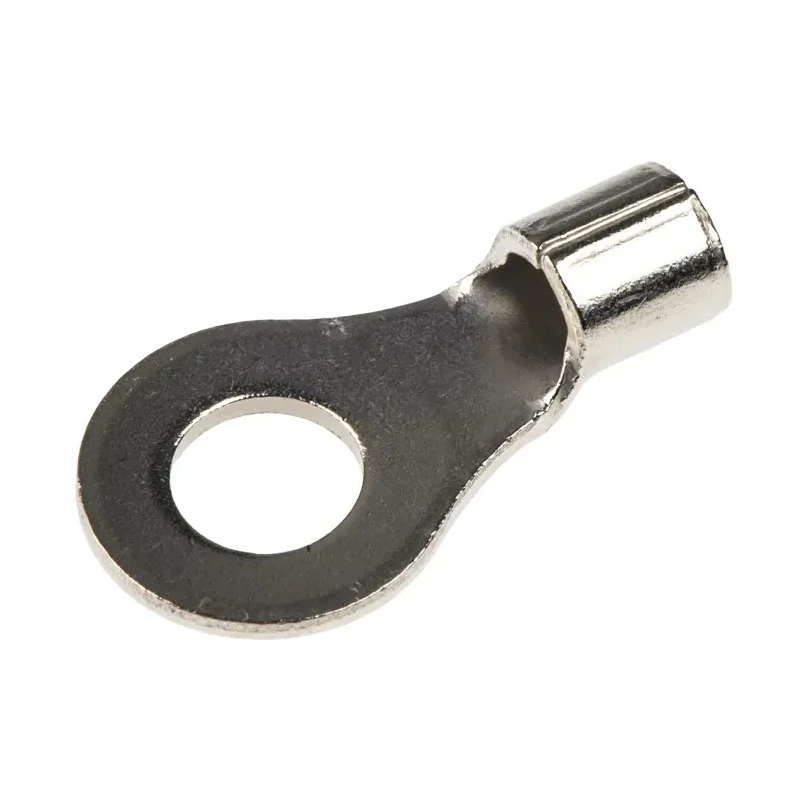 TE Connectivity Solistrand Uninsulated Ring Terminal 4.17 mm Stud Size 16 AWG 14 AWG Wire Size 322694