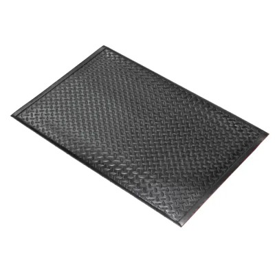 RS PRO Polyvinyl Chloride Foam Anti-Fatigue Mat 600mm x 900mm x 9.5mm Black 159-6172