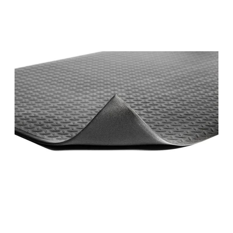 RS PRO Polyvinyl Chloride Foam Anti-Fatigue Mat 600mm x 900mm x 9.5mm Black 159-6172