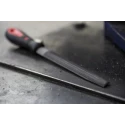 RS PRO 150 mm Second Cut Engineers Half Round File with Handle Included 161-1476