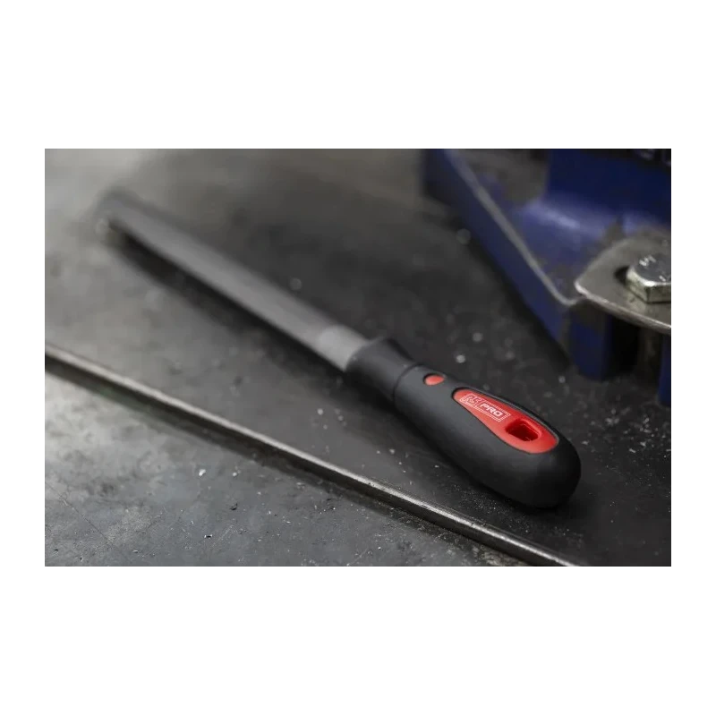 RS PRO 150 mm Second Cut Engineers Half Round File with Handle Included 161-1476