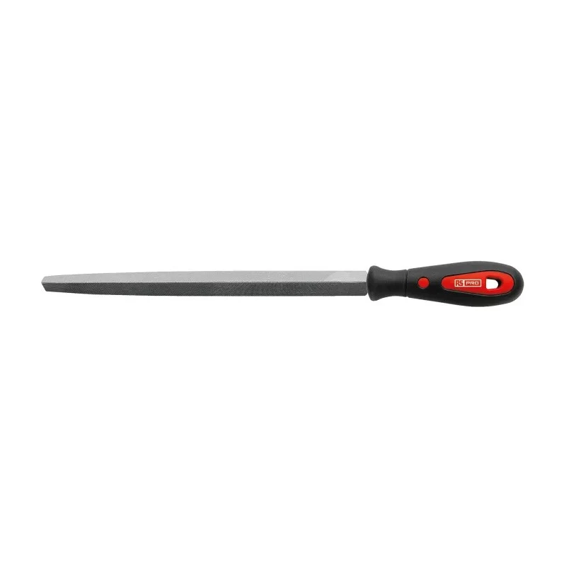 RS PRO Bastard Cut Three Square Engineers File, 150 mm Length, 12 mm Width, Handle Included 161-1493